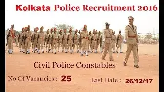 Kolkata police recruitment (KPRB Recruitment-25 Civil Volunteers Vacancy) By CAREER IN