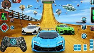 99℅ FAIL! Can You Survive This Insane Sky Track Whit Aliens | GT Car Stunt Master 3D Pro Racing
