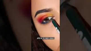 EASY PRIDE EYESHADOW LOOK FOR BEGINNERS! | Simple Rainbow Eyeshadow Tutorial #pridemakeup