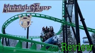Midnight Flyer Review | New for 2024 Vekoma Family Coaster at Santa&rsquo;s Village