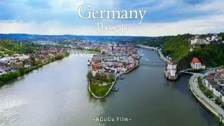 [4K]德国帕绍Passau：三河交汇处的巴洛克瑰宝