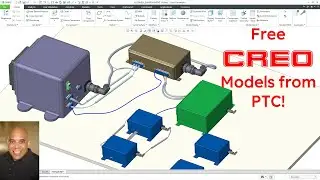 Бесплатные параметрические модели Creo от PTC!