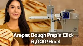 Arepas Dough Ball Machine | Make 6,000 Masa Balls/Hour | Colombian & Venezuelan Food Equipment