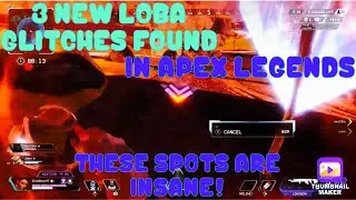 3 NEW LOBA GLITCHES FOUND IN WORLDS EDGE (Apex Legends Season 9)