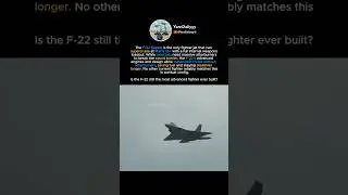 F-22 Supercruises Mach 1.5+ Fully Loaded 😱 No Other Jet Can!