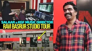 Salaar&KGF Music Director Ravi Basrur Studio Tour By Geetha Bagath | Zebra Movie | Satya Dev | DC