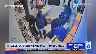 High-end handbag store in Orange County loses $200K in burglary