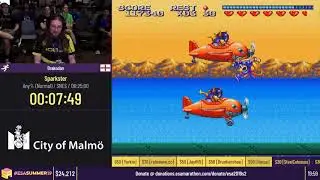 Sparkster [Any% (Normal)] by Drakodan - #ESASummer19