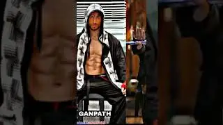Ganapath Movie Song Jai Ganesha 💞 Tiger Shroff New Video With Kritisanon #tigershroff #shorts #viral