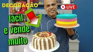 Decoração Com Mousse De Chocolate E Doce De Leite Fácil