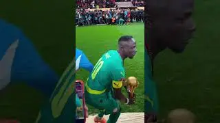 &iexcl;Viral! El momento exacto en que Senegal levanta su PRIMERA Copa de &Aacute;frica 🏆  #youtube