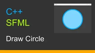 C++  SFML 3  |  Draw Circle