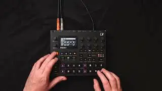 Chill melodic hip-hop beats on the Elekton Digitakt 2