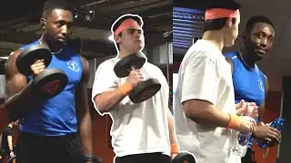 COPIANDO LOS EJERCICIOS DE LA GENTE EN EL GIMNASIO 😅 [C&aacute;mara Oculta]