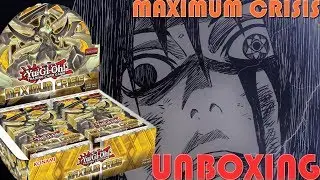 Yugioh Maximum Crisis Booster Box Opening **ASH BLOSSOM PULLED**