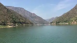 Godavari River near Polvaram (Paapi Kondalu)