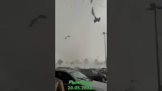 торнадо в Германии Tornado in Paderborn 20.5.222