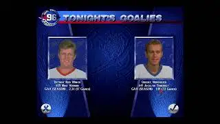 EA Sports NHL '96 - All-star Season 1 Nords Game 34 The Nordiques Clip the Red Wings in Detroit