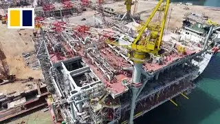 China builds mega gas and oil platform for Gulf