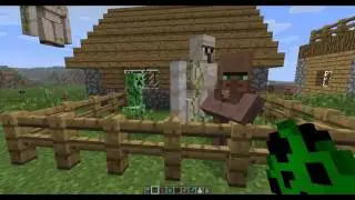 Minecraft &mdash; Железные големы! &mdash; Часть 1 (Патч 1.2 Pre-Release 08a)
