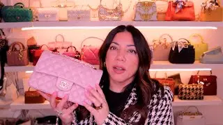 CHANEL CLASSIC FLAP DUSTY PINK BAG | Naomi Peris