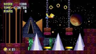 Moon Mansion Zone Act 1 - Sonic Mania Mod by dubble_dare [2020]