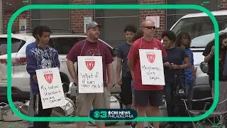 Frankford HS community demand transparency, answers at rally amid asbestos closure