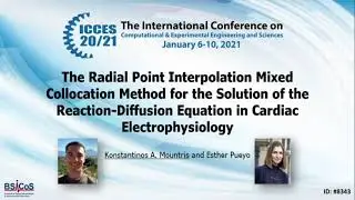 Conference Talks Series | Mixed Collocation for Cardiac Electrophysiology Modelling | ICCES 2021