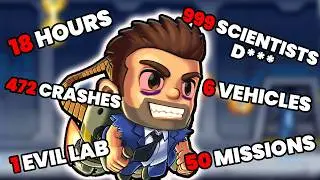 I 100%'d Jetpack Joyride. it was BRUTAL.