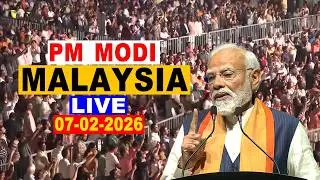 LIVE: PM Modi's Great Speech at Indian Community Programme in Malaysia | 07-02-2026