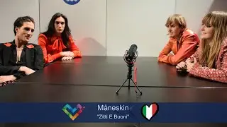 ESC 2021: Interview Måneskin - 