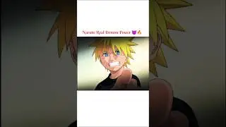 Real Demon Naruto Mode 😈🔥 | This Scene Is Insane#anime#naruto#hinata#sasuke