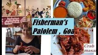 Food at Fisherman's, Palolem Beach| South Goa| Fish thali #goadiaries #goatravel #goafood #southgoa