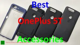 [Part 3] OnePlus 5T Accessories - Best Back Case & Cover, Spigen, Nillkin & More !!!