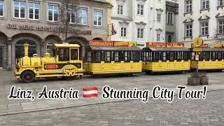 Linz by Train!🚆 A short but mesmerizing ride through the city.