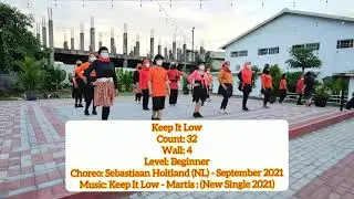 Keep It Low Line Dance #FuchsiaClass
