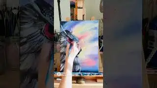 Owl Painting Easy step by step beginner acrylic painting🦉🎨