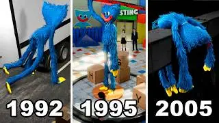 Time History of Huggy Wuggy escape Real Life (secret scene) - Poppy Playtime: Chapter 4