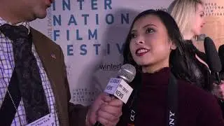 Model photographer film maker at winter film Awards