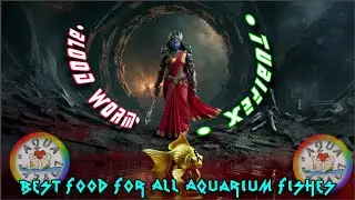 Best Aquarium Fish Food | Hallo feed fish food Review | Blood worm & Tubifex | Aqualovey Kedarasish 