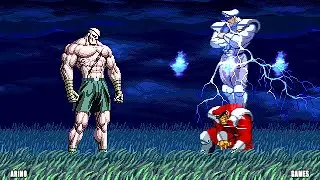 EVIL SAGAT VS EVIL BISON!