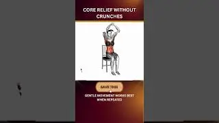 Over 40? Try This Seated Chair Move To Calm & Strength Core #menopausesupport #culturalwellness