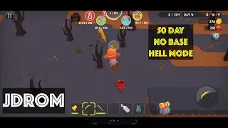 Minesurvival | Challenge - Hell mode no base - Day 1-10