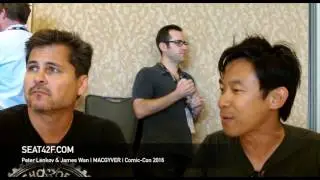 Peter Lenkov & James Wan MACGYVER Interview Comic Con 2016