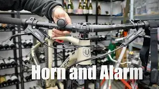Bicycle horn and alarm