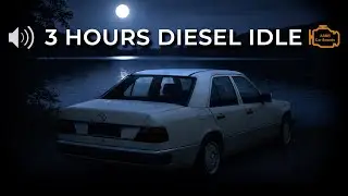 Diesel Engine Idle Sound | 3 Hours ASMR