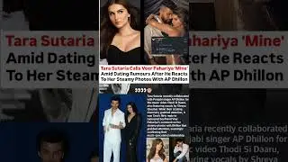 Tara Sutaria calls Veer Pahariya Mine amid dating rumours #news#tarasutaria#veerpahariya