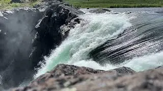 Stora Sj&ouml;fallet in slow motion.