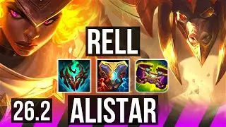 RELL & Vel'Koz vs ALISTAR & Miss Fortune (SUP) | 18K damage | EUW Grandmaster | 26.2