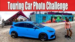 Forza Horizon 5 Touring Car Photo Challenge - Ford Focus at the Horizon Tour sign up location